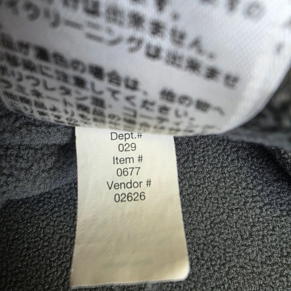 Eddie Bauer First Ascent Polartec‎ Fleece Pullover Mens Large Gray 1/4 Zip 0677